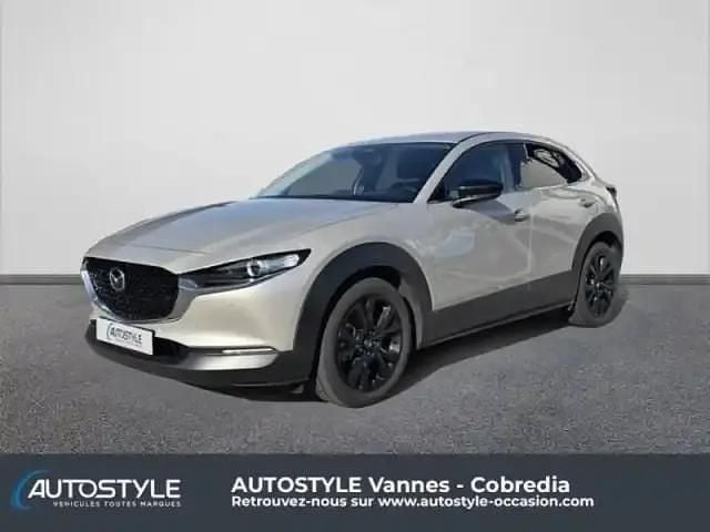 Platinum quartz métallisé Occasion 2024 Mazda CX-30 Homura-Line SUV | 26 490 € (Prix juste) - Image 1/4