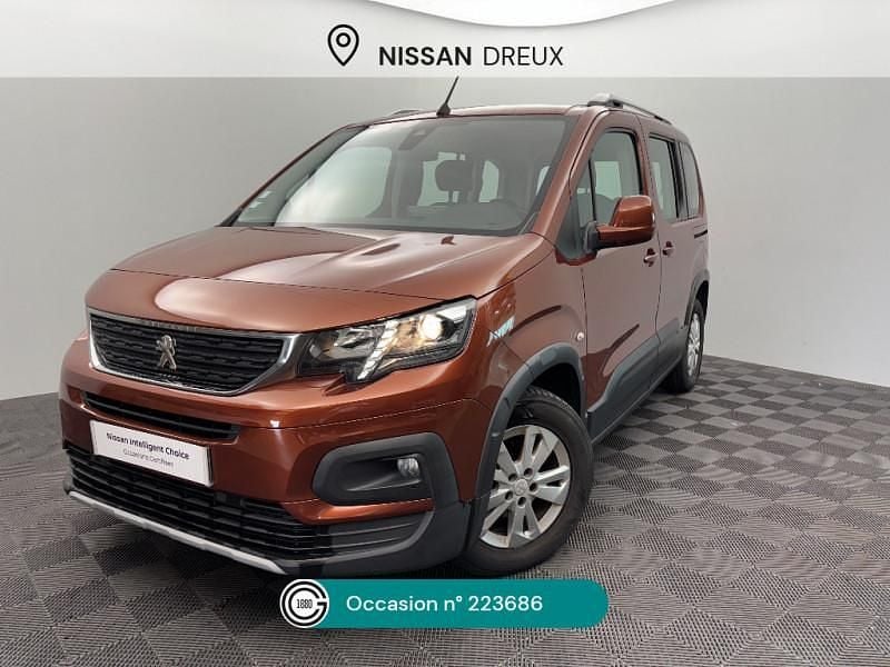 Marron Utilisé 2019 Peugeot Rifter Allure Monospace | 15 990 € (Prix juste) - Image 1/4