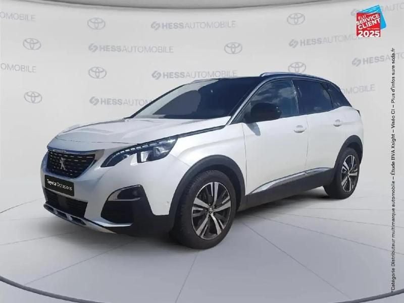Blanc Occasion 2018 Peugeot 3008 Allure SUV | 15 999 € (Bon prix) - Image 1/4
