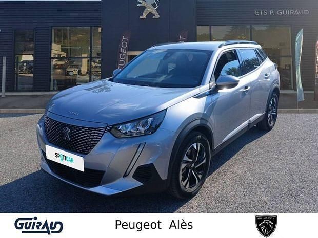 Gris Utilisé 2021 Peugeot e-2008 Allure SUV | 16 570 € (Prix juste) - Image 1/4