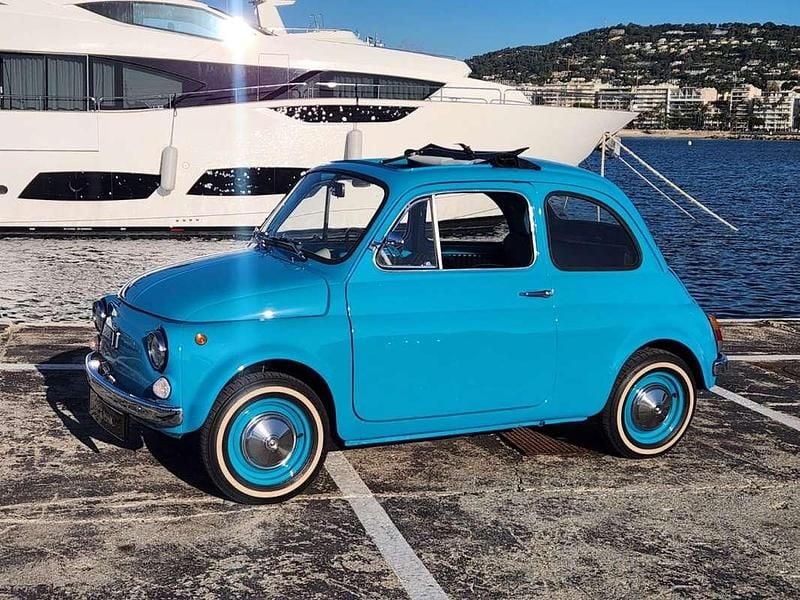 Occasion Fiat 500 1967 Bleu Cabriolet