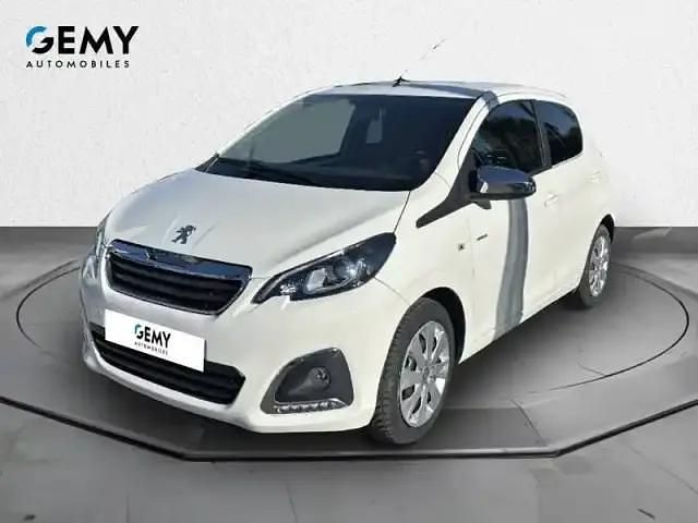 Blanc Occasion 2019 Peugeot 108 Berline | 10 490 € (Prix assez cher) - Image 1/4