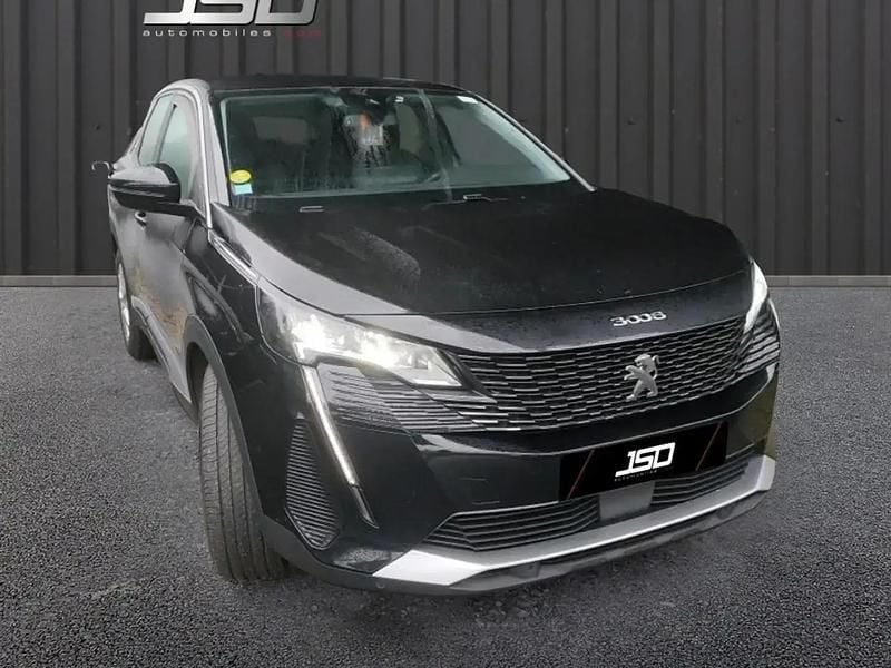 Noir Occasion 2022 Peugeot 3008 Active SUV | 17 990 € (Bon prix) - Image 1/4
