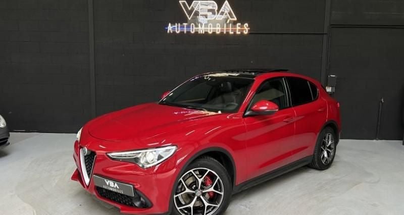 Rouge Occasion 2019 Alfa Romeo Stelvio SUV | 24 990 € (Prix juste) - Image 1/4