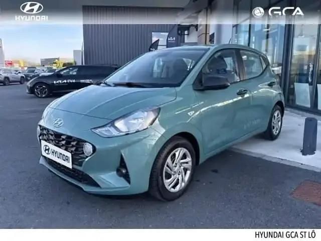 Vert Utilisé 2022 Hyundai i10 Eco Citadine | 10 990 € (Prix juste) - Image 1/4