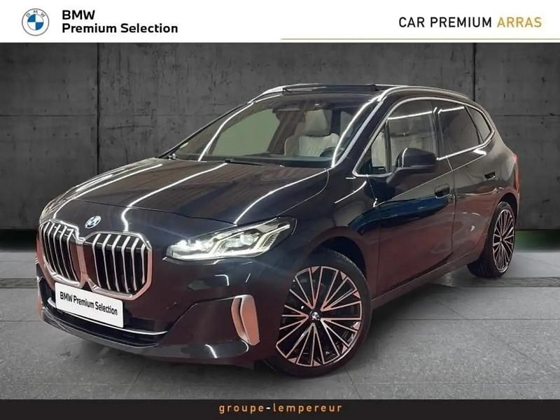 Noir Utilisé 2022 BMW 218 Luxury Line Monospace | 23 890 € (Prix juste) - Image 1/4