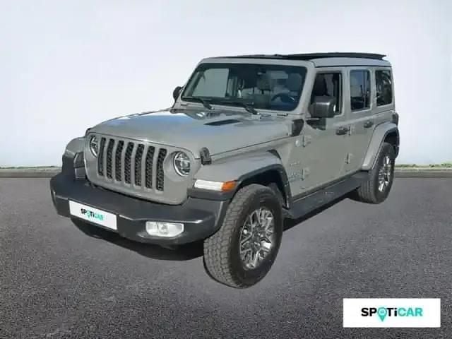 Sting gray Utilisé 2022 Jeep Wrangler Unlimited Sahara SUV | 55 990 € - Image 1/4