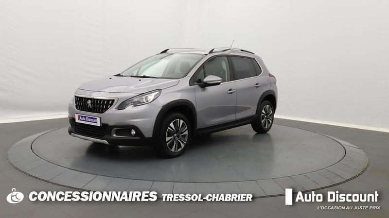 Gris Utilisé 2019 Peugeot 2008 Allure SUV | 10 990 € (Bon prix) - Image 1/3