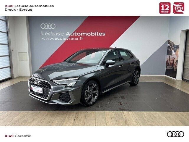 Gris daytona nacré Utilisé 2022 Audi A3 S-Line | 31 880 € (Prix juste) - Image 1/4