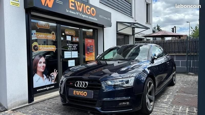 Bleu Utilisé 2014 Audi S5 Sport Coupé | 25 990 € (Prix assez cher) - Image 1/4