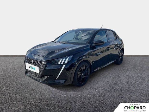 Noir Utilisé 2022 Peugeot 208 GT Citadine | 16 469 € (Bon prix) - Image 1/4