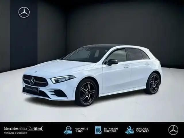 Blanc Occasion 2021 Mercedes A250 AMG line Berline | 27 200 € (Prix juste) - Image 1/4