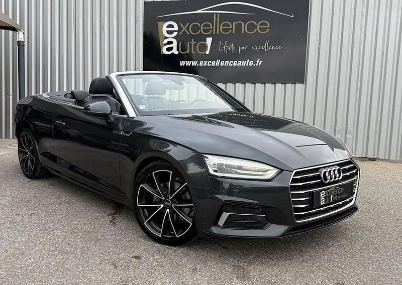 Gris Occasion 2017 Audi A5 Cabriolet Design Cabriolet | 27 990 € (Prix juste) - Image 1/4