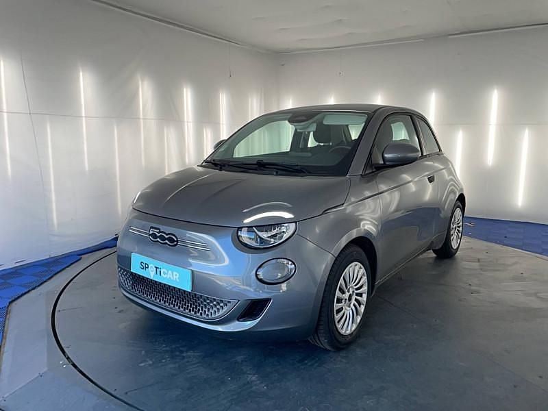 Gris Utilisé 2023 Fiat 500e Action Citadine | 12 880 € (Bon prix) - Image 1/4