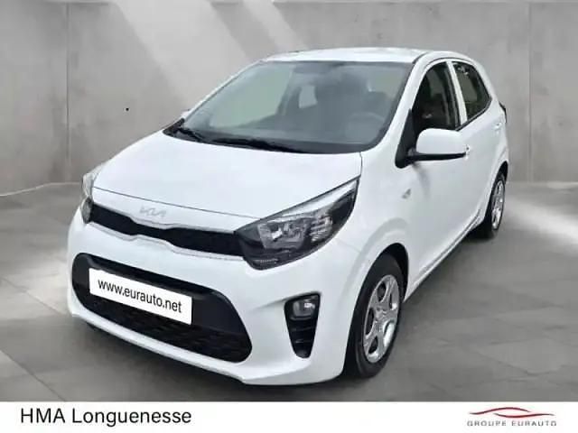 Blanc Utilisé 2022 Kia Picanto Active Citadine | 10 490 € (Prix juste) - Image 1/4