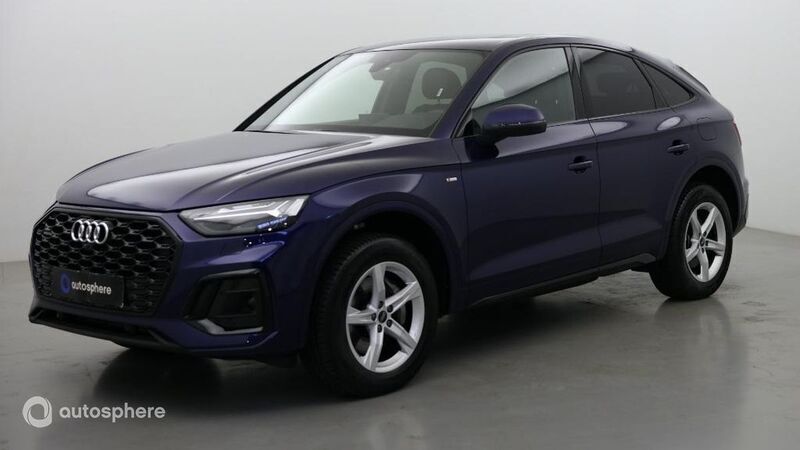 Bleu Utilisé 2024 Audi Q5 Sportback S-Line SUV | 61 299 € (Prix assez cher) - Image 1/4