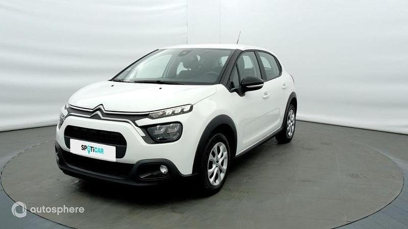 Blanc Occasion 2021 Citroën C3 Business Class Citadine | 10 698 € (Prix juste) - Image 1/4