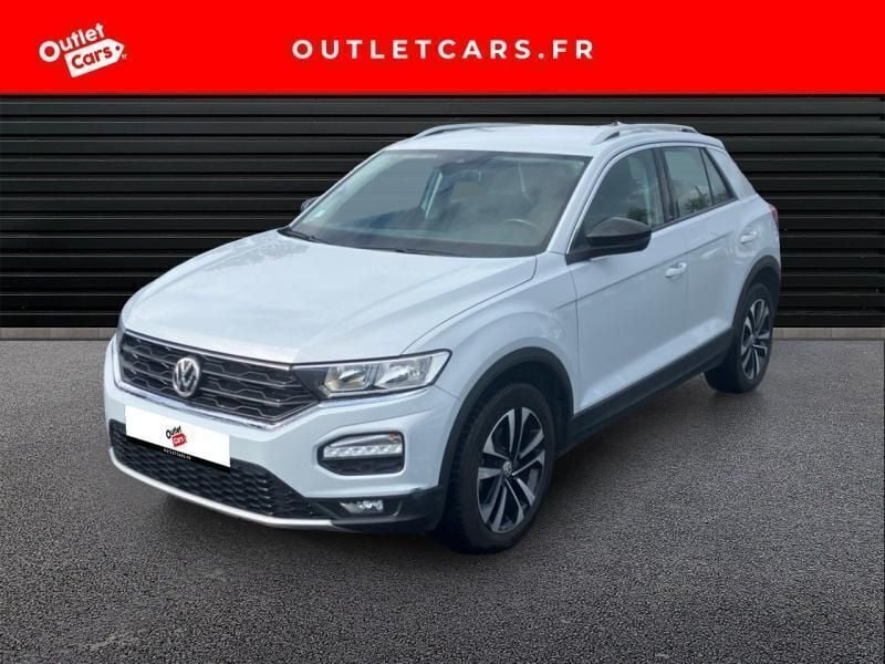 White silver Utilisé 2020 VW T-Roc LOUNGE SUV | 15 690 € (Bon prix) - Image 1/4