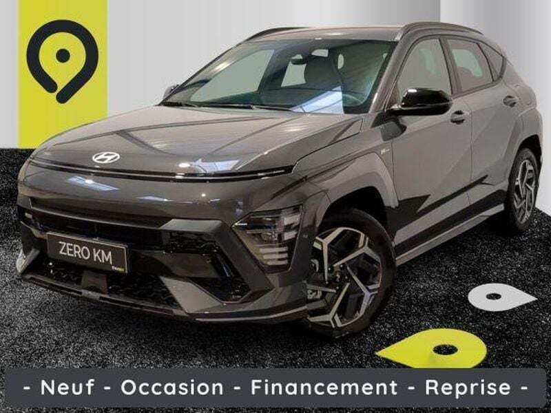 Ecotronic gray Nouvelle 2025 Hyundai Kona N Line SUV | 28 994 € (Super prix) - Image 1/4