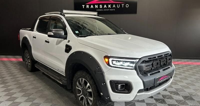 Blanc Utilisé 2021 Ford Ranger Wildtrack Pick-up | 34 980 € (Prix juste) - Image 1/4