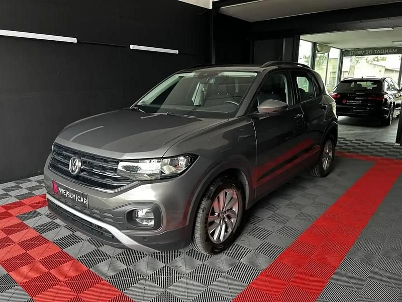 Gris Utilisé 2019 VW T-Cross SUV | 15 990 € (Super prix) - Image 1/4
