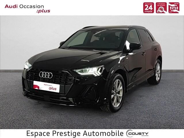 Noir mythe métallisé Occasion 2024 Audi Q3 S-Line SUV | 46 490 € - Image 1/4
