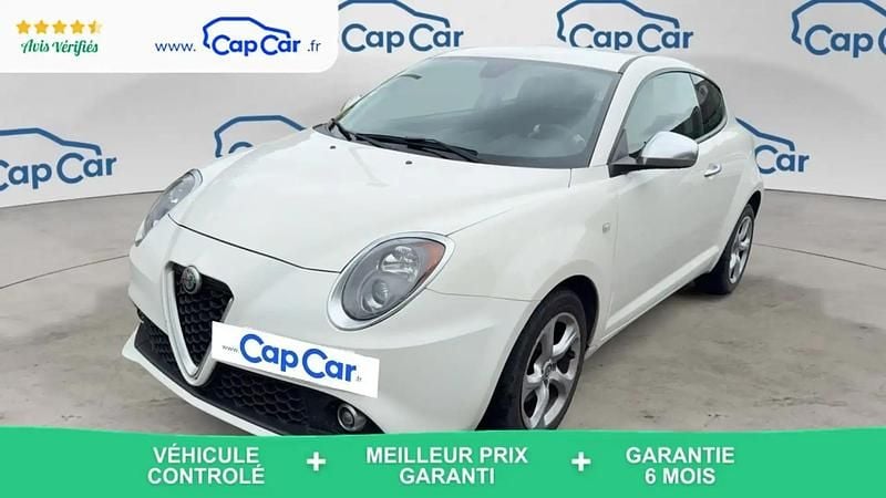 Blanc Utilisé 2018 Alfa Romeo MiTo Distinctive Citadine | 9 490 € - Image 1/4