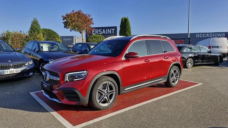 Rouge Occasion 2020 Mercedes GLB220 AMG line SUV | 39 990 € - Image 1/4