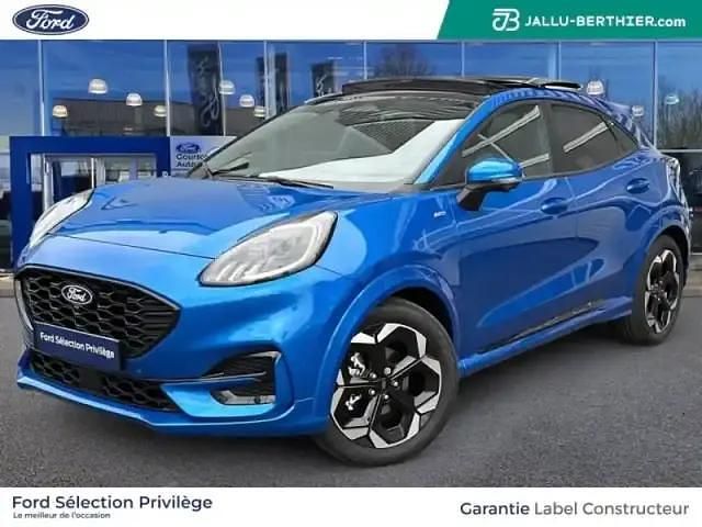 Bleu Utilisé 2024 Ford Puma ST-Line X SUV | 25 990 € (Prix juste) - Image 1/4