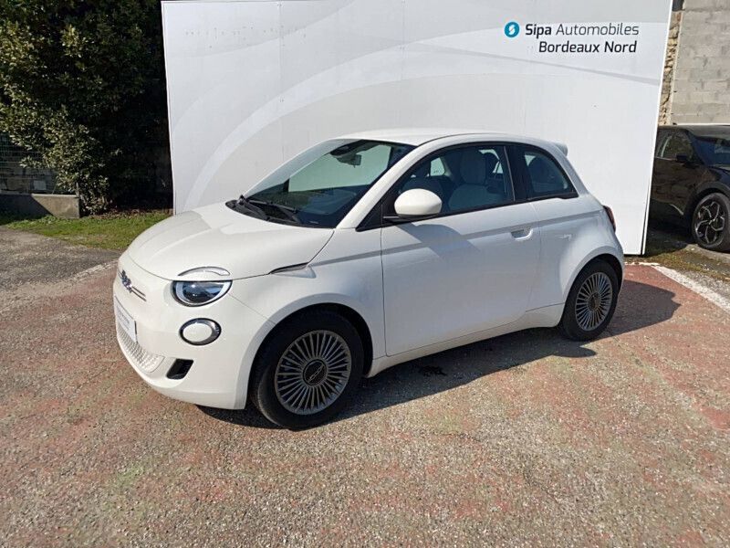 Blanc Utilisé 2022 Fiat 500e Citadine | 17 990 € (Prix juste) - Image 1/4