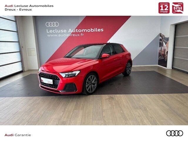 Rouge misano nacré Utilisé 2022 Audi A1 Sportback Advanced Plus Citadine | 22 980 € (Prix juste) - Image 1/4