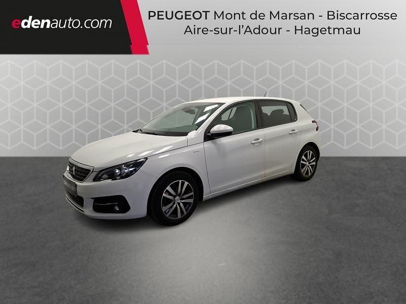 Occasion Peugeot 308 Style 110 ch (80 kW) 2020 Blanc Berline