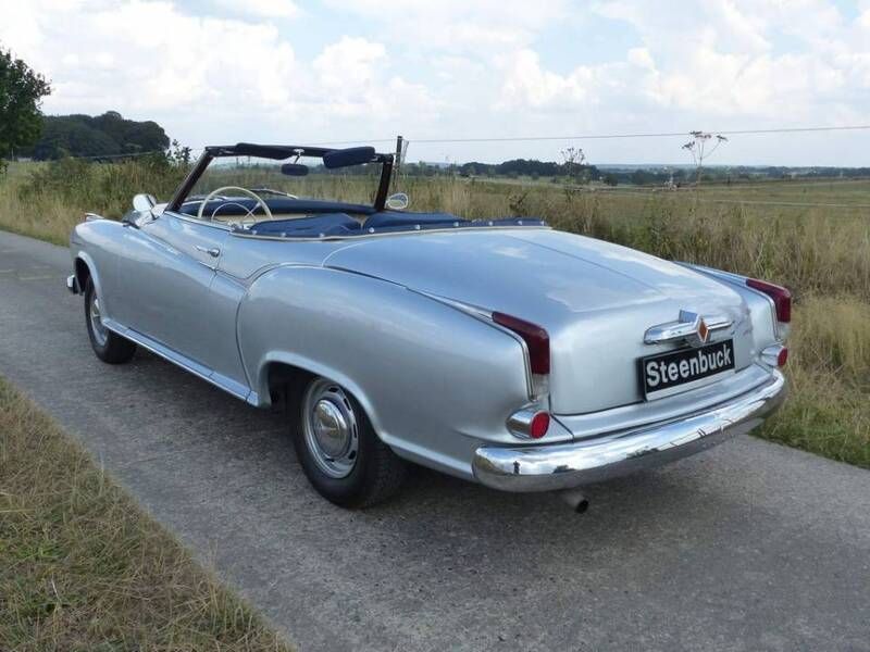 Occasion Borgward Isabella 75 ch (55 kW) 1960 Argent Cabriolet