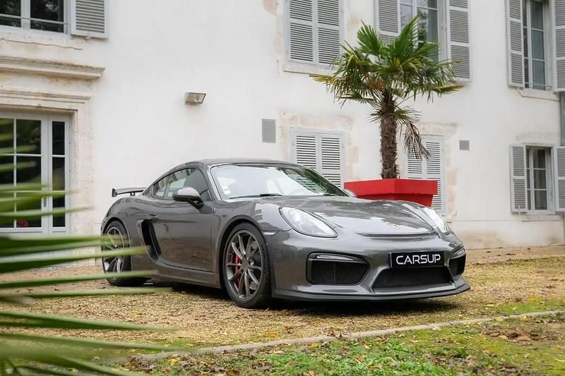 Gris Utilisé 2015 Porsche Cayman GT4 Coupé | 96 900 € - Image 1/4