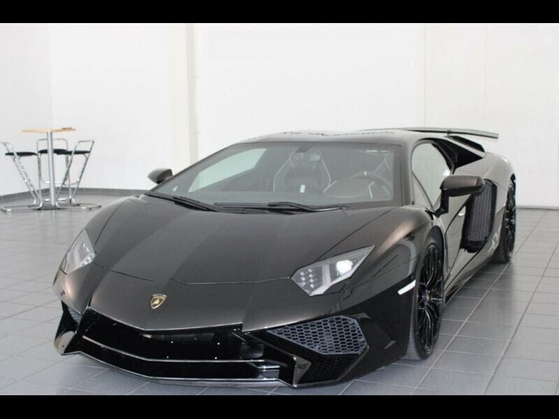 Occasion Lamborghini Aventador 750 ch (551 kW) 2017 Noir Cabriolet