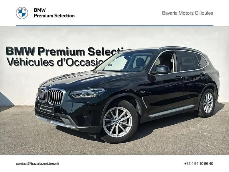 Noir Occasion 2022 BMW X3 Sport Line SUV | 38 790 € (Super prix) - Image 1/4