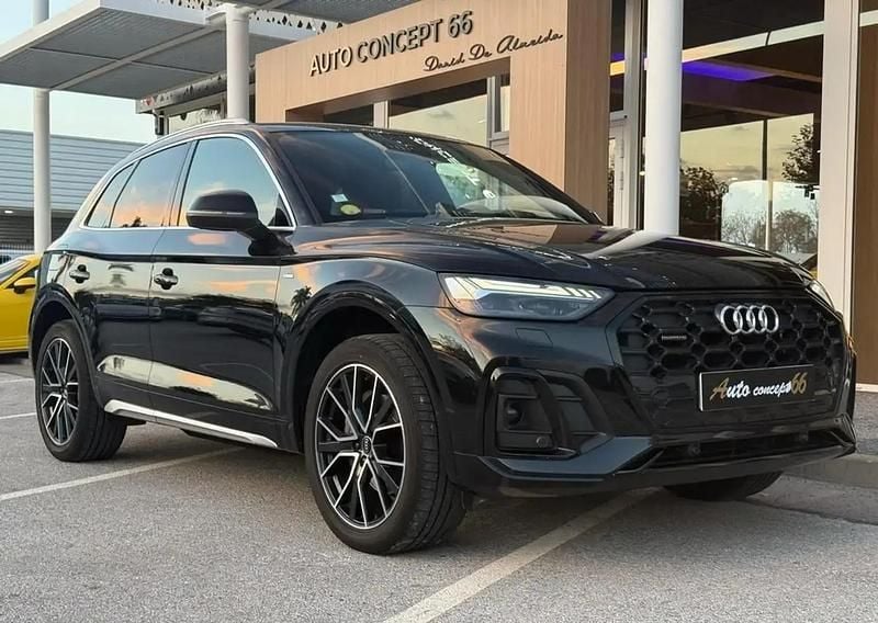 Noir Occasion 2021 Audi Q5 S-Line SUV | 39 900 € (Prix juste) - Image 1/4