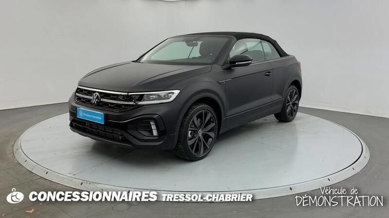 Noir Nouvelle 2024 VW T-Roc Cabriolet R-line Cabriolet | 45 100 € (Prix assez cher) - Image 1/3