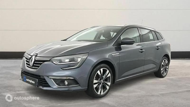 Gris Utilisé 2019 Renault Mégane GrandTour Intens Break | 16 999 € (Prix juste) - Image 1/4