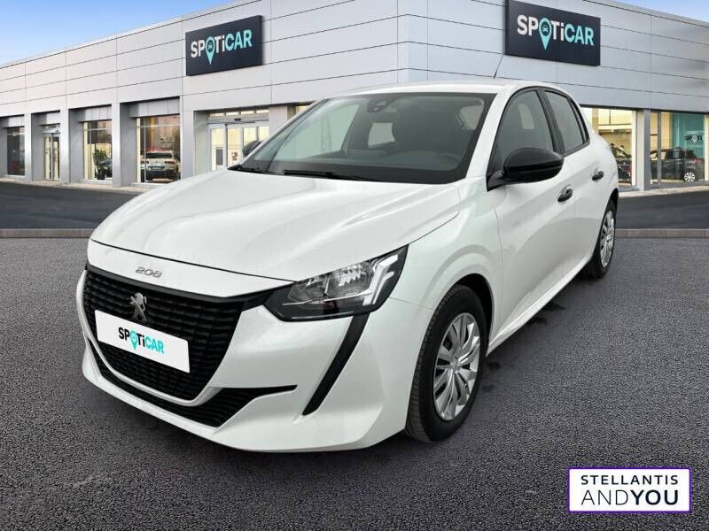 Blanc Utilisé 2022 Peugeot 208 Premium Citadine | 12 990 € - Image 1/4