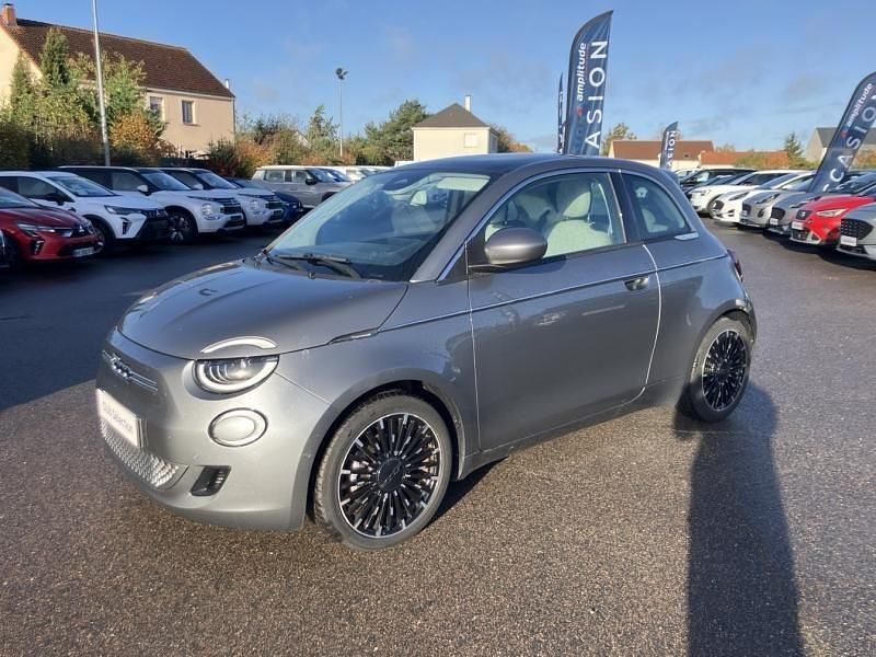 Mineral grey mã©tal Occasion 2022 Fiat 500e La Prima Berline | 21 999 € (Prix cher) - Image 1/4