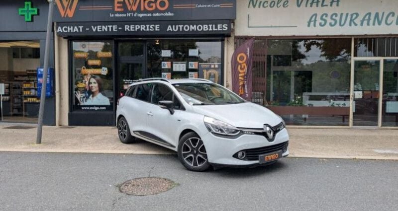 Blanc Utilisé 2014 Renault Clio GrandTour LIMITED Break | 5 990 € (Prix juste) - Image 1/4