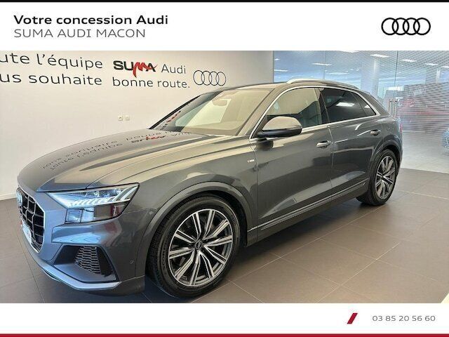 Gris daytona nacré Utilisé 2023 Audi Q8 S-Line SUV | 78 990 € (Super prix) - Image 1/4