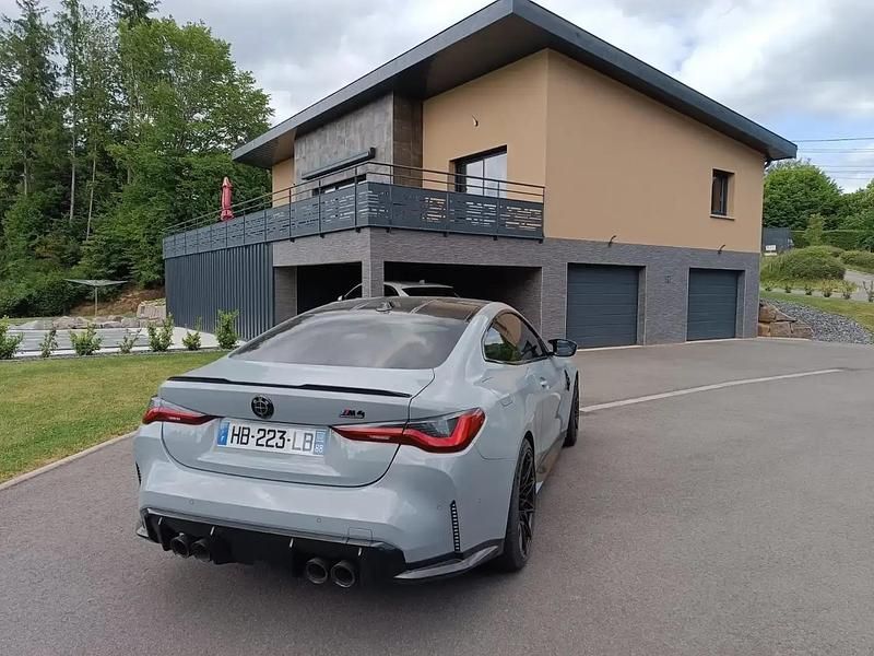 Gris Utilisé 2023 BMW M4 Sport Line Coupé | 102 900 € - Image 1/4