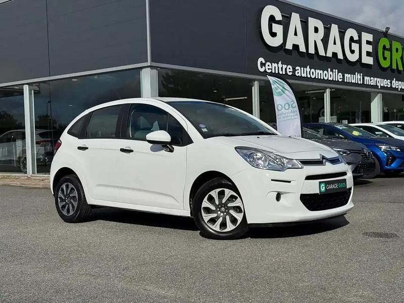 Blanc Utilisé 2016 Citroën C3 PureTech Citadine | 7 990 € (Bon prix) - Image 1/4