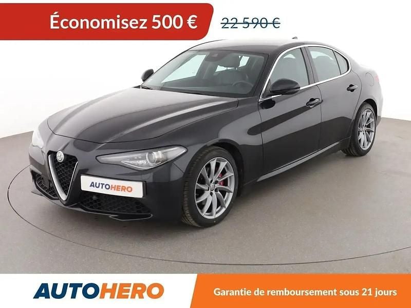 Noir Utilisé 2016 Alfa Romeo Giulia Super Berline | 22 090 € (Prix cher) - Image 1/2