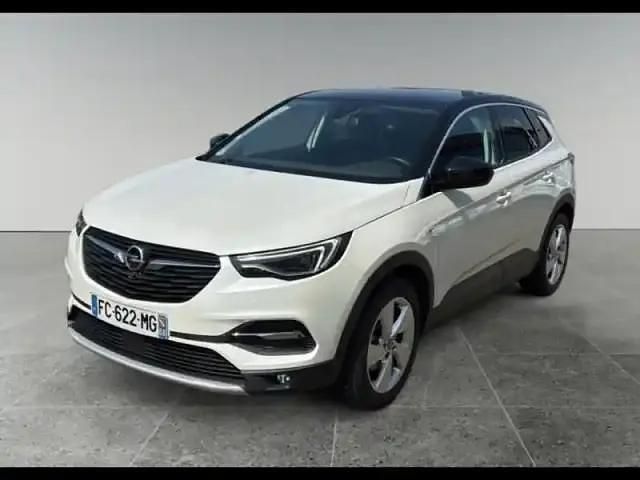 Blanc perle Utilisé 2018 Opel Grandland X Ultimate SUV | 16 990 € - Image 1/4