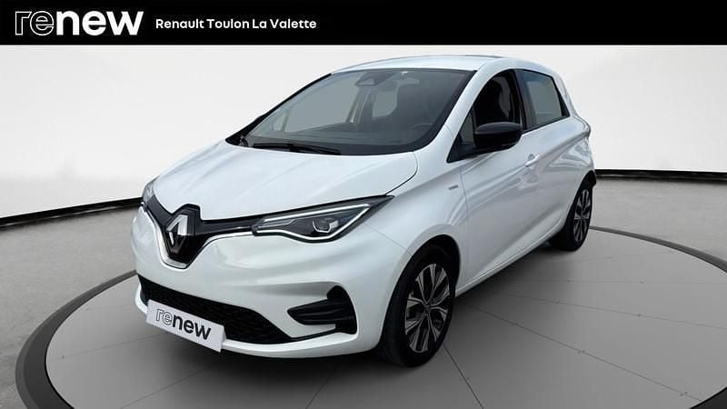 Blanc Utilisé 2021 Renault Zoe LIMITED Citadine | 13 990 € (Prix assez cher) - Image 1/4