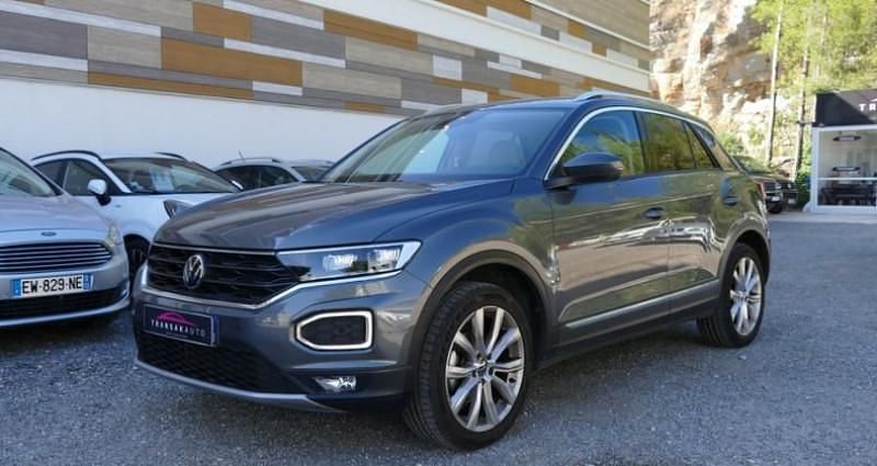 Gris Utilisé 2021 VW T-Roc Exclusive SUV | 26 990 € (Prix juste) - Image 1/4