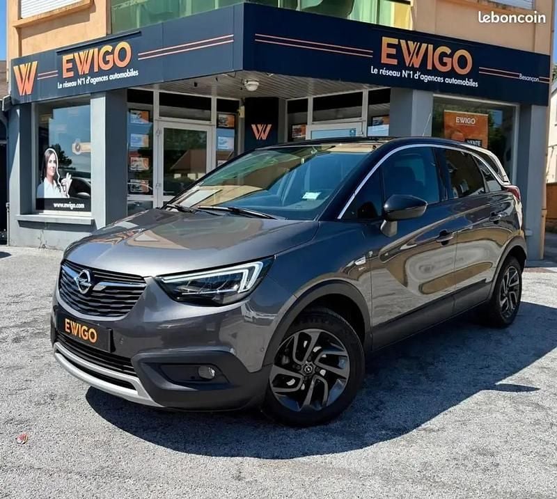Gris Occasion 2020 Opel Crossland X Design Edition SUV | 13 450 € (Prix assez cher) - Image 1/4